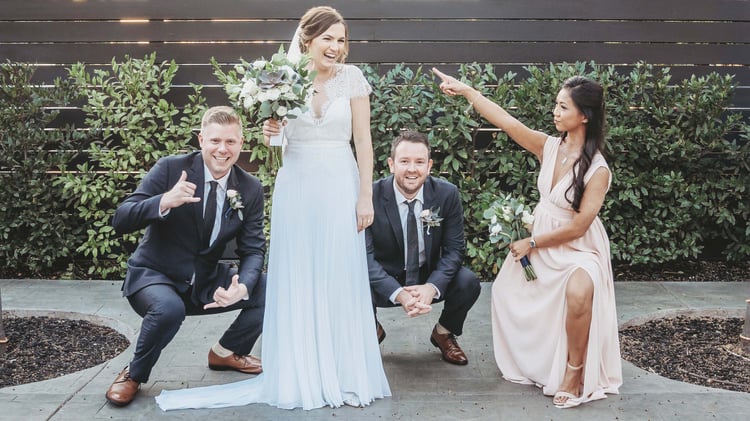 Jamie & Cody's Bridal Party | The Carlsbad Windmill | Focus On Love Photography