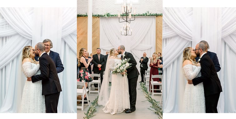 Katie and Josh Wedding Ceremony at Carlsbad Windmill by Wedgewood Weddings