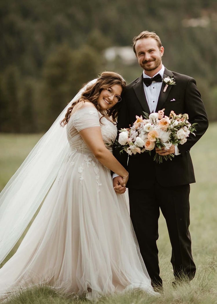 What do you envision when you imagine a romantic celebration of love in the woods alongside a babbling creek? Chances are it'll look something like this beautiful wedding at Boulder Creek by Wedgewood Weddings. Think secret-garden vibes, romantic nature-inspired color palette, lavish greenery, roses, and wandering wildlife. Oh, and dinosaurs! Join us for a virtual tour of Katie and Robert's wedding story . . .