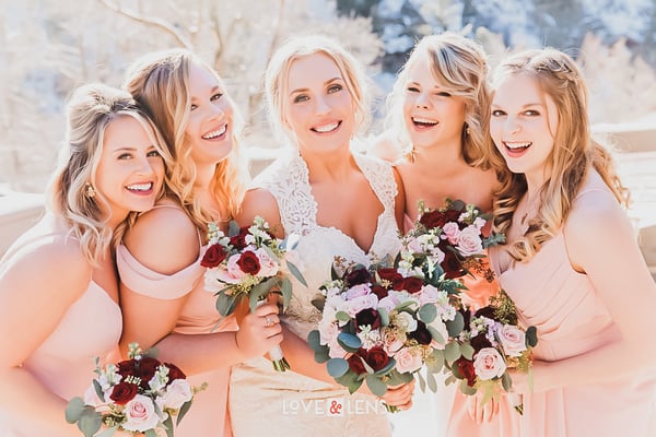 Boulder Creek by Wedgewood Weddings bridal party