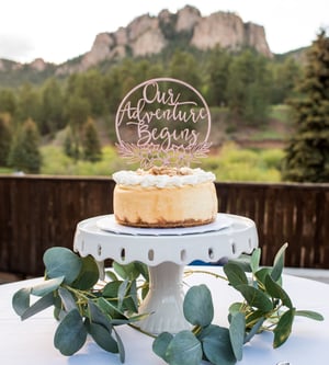 Rustic Wedding Cake - Mountain View Ranch - Wedgewood Weddings