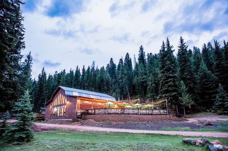 Nestled Among the Magnificent Rockies, This Ravishing CO Wedding Venues Mixes Rural Charm With Refined Elegance