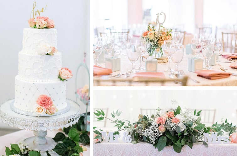 Pastel Wedding Theme Julie Vince Sequoia Mansion - Wedgewood Weddings