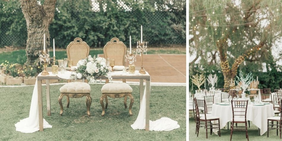 Outdoor Reception - The Orchard - Menifee, California - Riverside County - Wedgewood Weddings