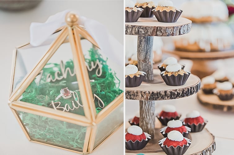 Bundtinis for Dessert at Brittany Hill by Wedgewood Weddings