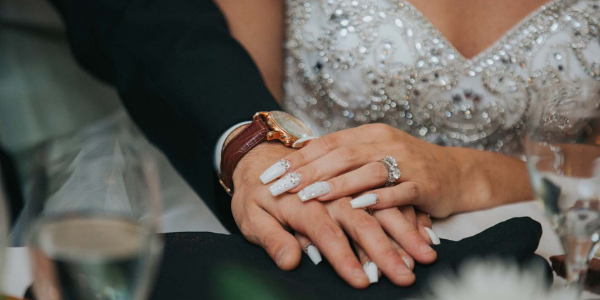 A recent trend in unity ceremonies, ring warming is a sweet ritual designed to fill the couple with good wishes. Before the couple exchanges their wedding rings, the officiant will guide the guests to warm the rings in between their hands. The guests will think of good wishes as they warm the ring and then pass the rings to the following guest.