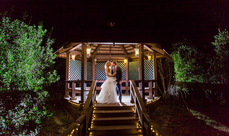 Scenic Springs by Wedgewood Weddings - Gazebo with Bride and Groom