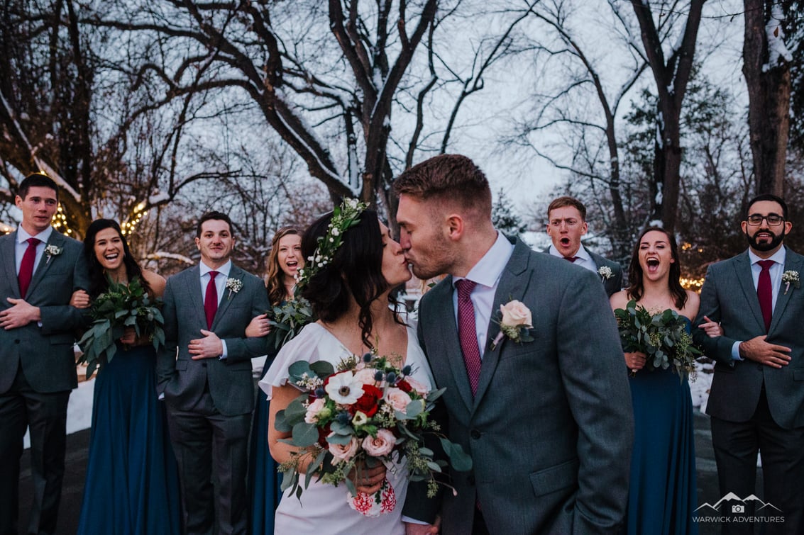 Betsy & Turner's Winter Wedding at Tapestry House