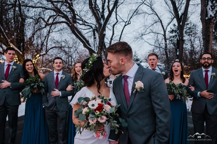 Kiss- Tapestry House - LaPorte, Colorado - Larimer County - Wedgewood Weddings