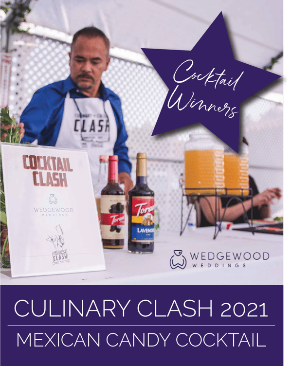 Dans le concours «Culinary Clash» proposant des recettes de plats et de boissons délicieuses et créatives, les sponsors collectent des fonds et sensibilisent le public pour soutenir les programmes d'arts culinaires des lycées de Californie.  L'équipe de Wedgewood Weddings a concouru et fièrement...