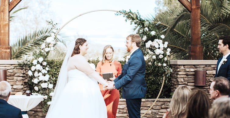 Wedding Ceremony Officiant - Menifee Lakes by Wedgewood Weddings