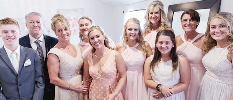 Wedgewood Weddings Boulder Creek Michael Andree wedding party