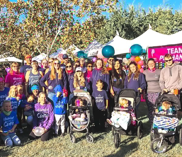 Wedgewood Weddings team supporting BCRF in Murietta