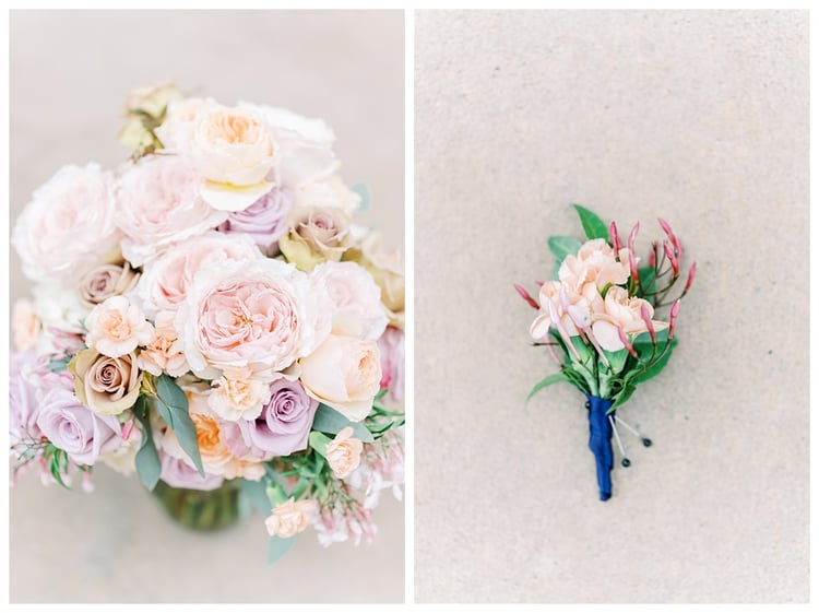 Pastel Wedding Bouquet by Flower Divas