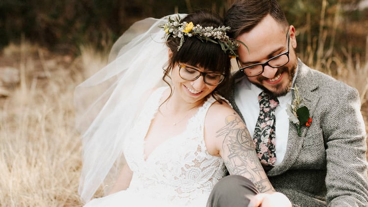 Alyssa & Chris' Tattooed Wedding at Mountain View Ranch