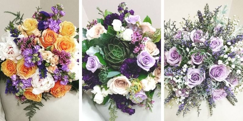 Beautiful Wedding Bouquets by Bella Studios