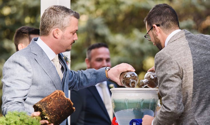 Tree Planting Ceremony at Black Forest by Wedgewood Weddings