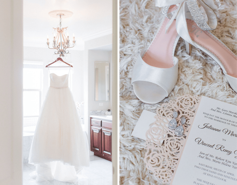 Julie's Detail Wedding Look