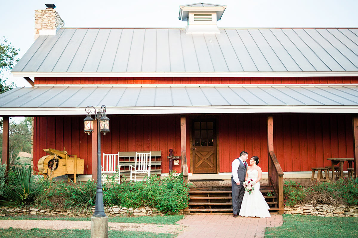 Hofmann Ranch is a rustic Texas wedding venue outside of San Antonio