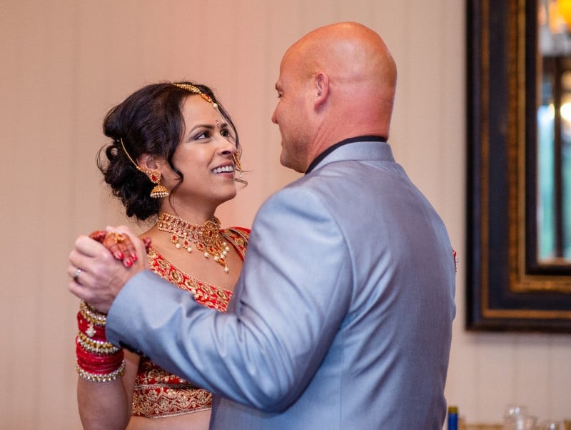 First wedding dance at Eagle Ridge