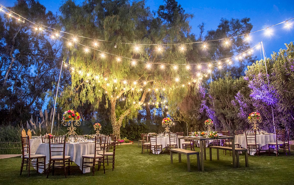 The Orchard is an outdoor-only wedding venue in the Inland Empire