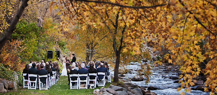 Fall wedding at Boulder Creek by Wedgewood WeddingsWedding