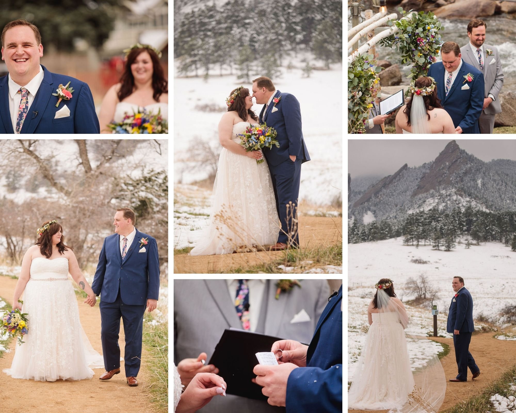 Fresh Winter Wedding at Boulder Creek by Wedgewood Weddings