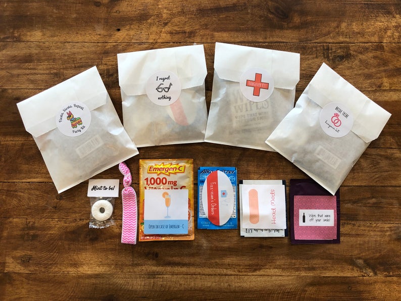 emergency party favor kit