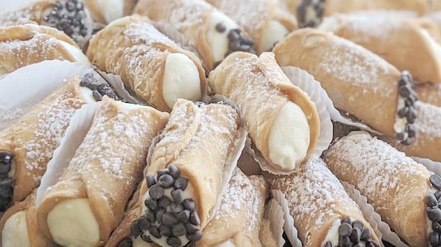 Decadent Sicilan Cannolis by 1914 Bakery in Temecula, CA