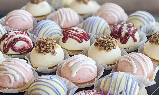 Pastel Colored Italian Cookies by 1914 Bakery