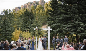 Nestled Among the Magnificent Rockies, This Ravishing CO Wedding Venues Mixes Rural Charm With Refined Elegance