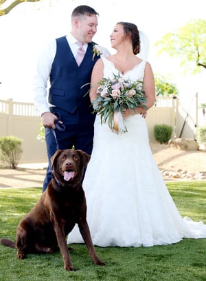 Kari and Matt's Palm Valley Wedding in Goodyear, Arizona