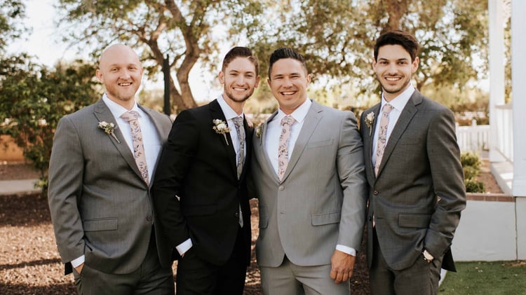 Mix & Match Groomsmen Suits