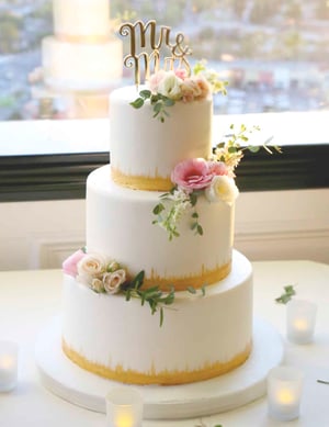 Delicious and Gorgeous Wedding Cake