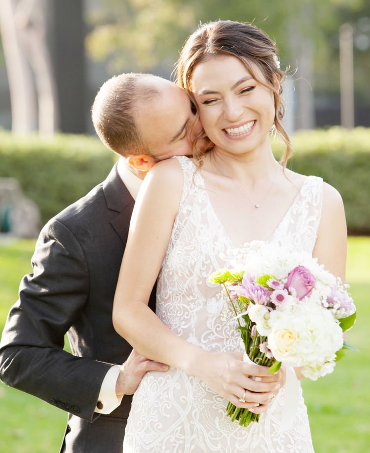 Stunning Smiles On This Bride and Groom