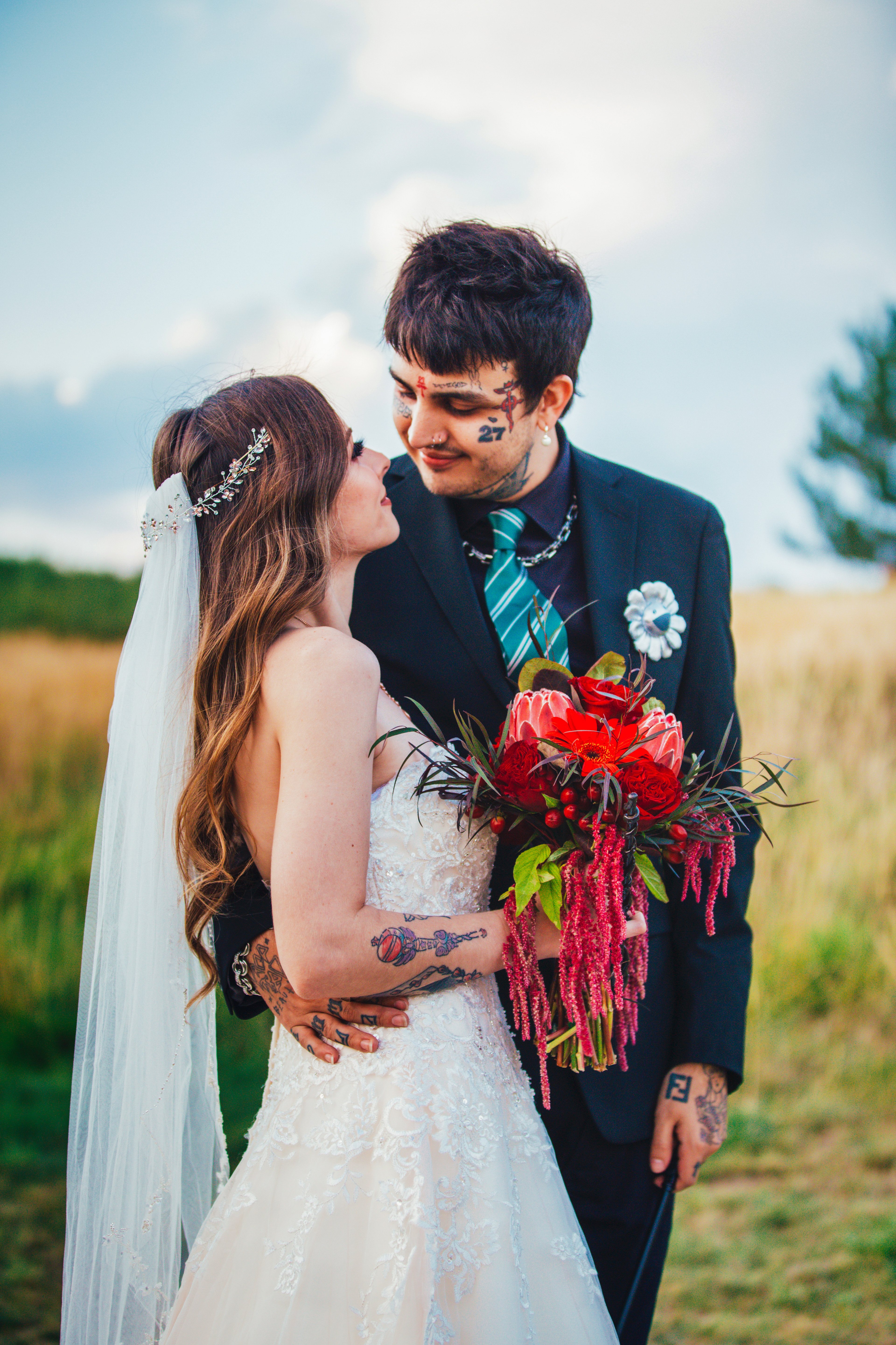 Bright and Bold Harry Potter Wedding Colors