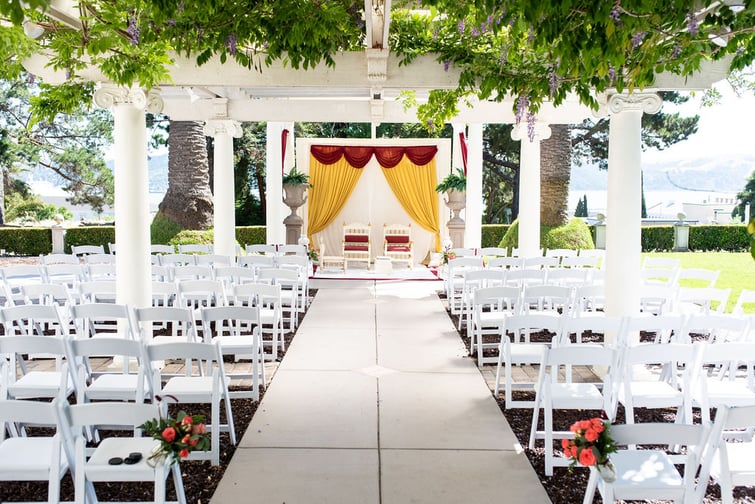Rich yet Simple and Elegant Ceremony Style at Jeffreson Street Mansion by Wedgewood Weddings