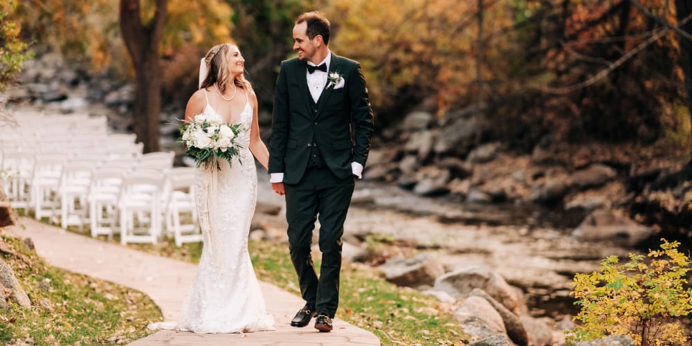 Beautiful Fall Wedding in Boulder, CO at Boulder Creek by Wedgewood Weddings