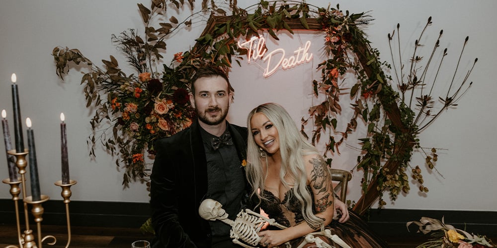 Ghoulishly Gothic Fall Wedding Ideas