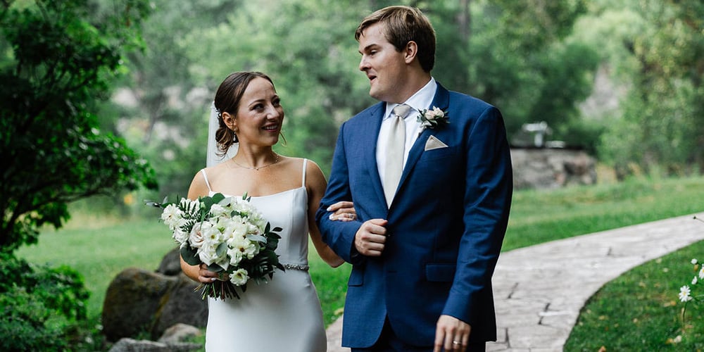 Majestic Mountain Views for Kelly & Mickey's Big Day