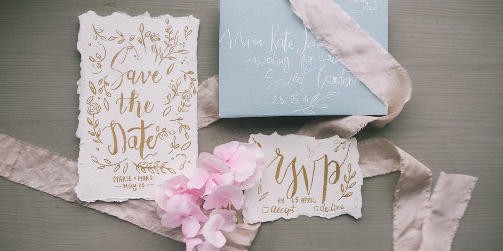 Springtime Wedding Invitation Ideas