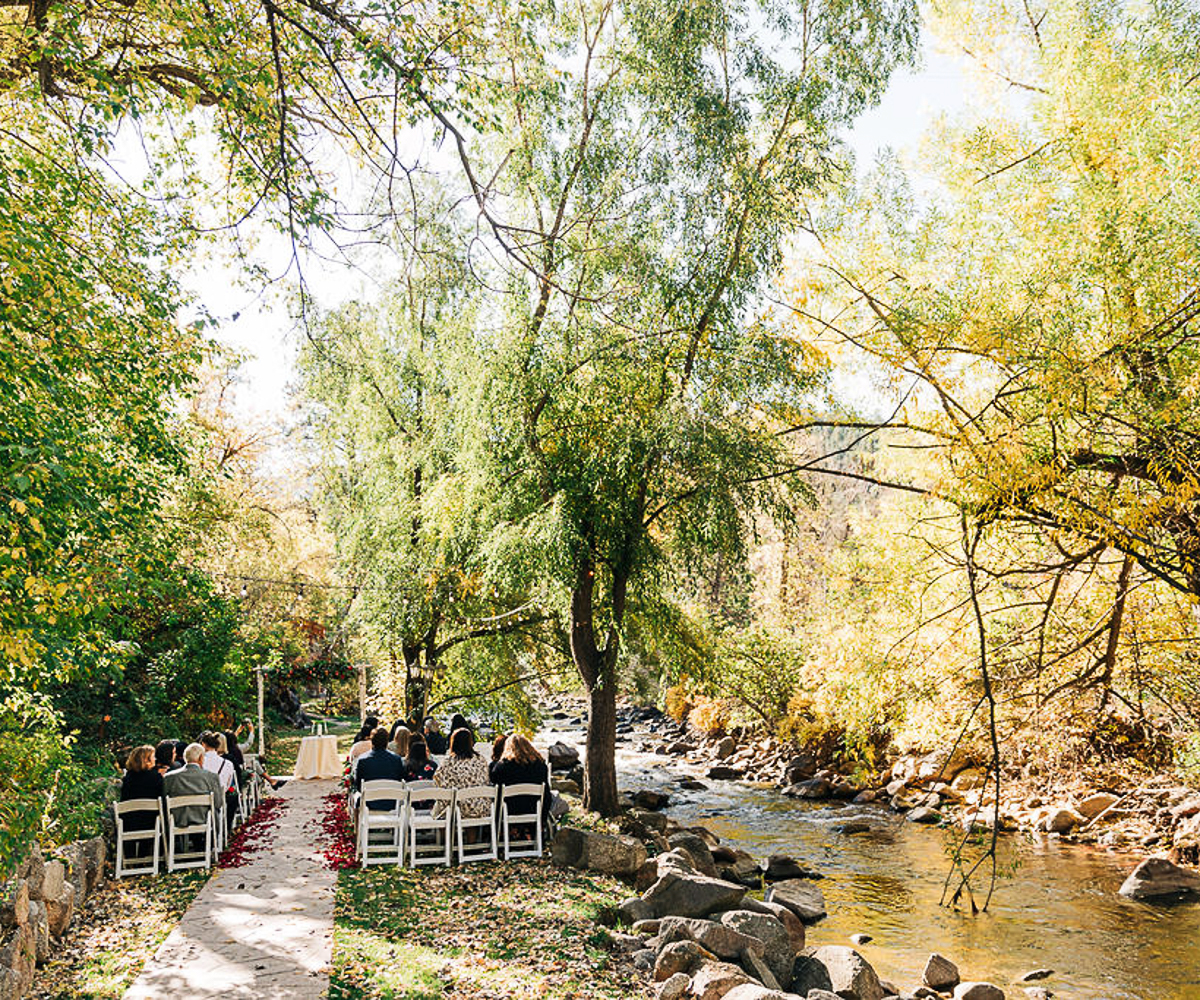 Creekside ceremony - Boulder Creek by Wedgewood Weddings