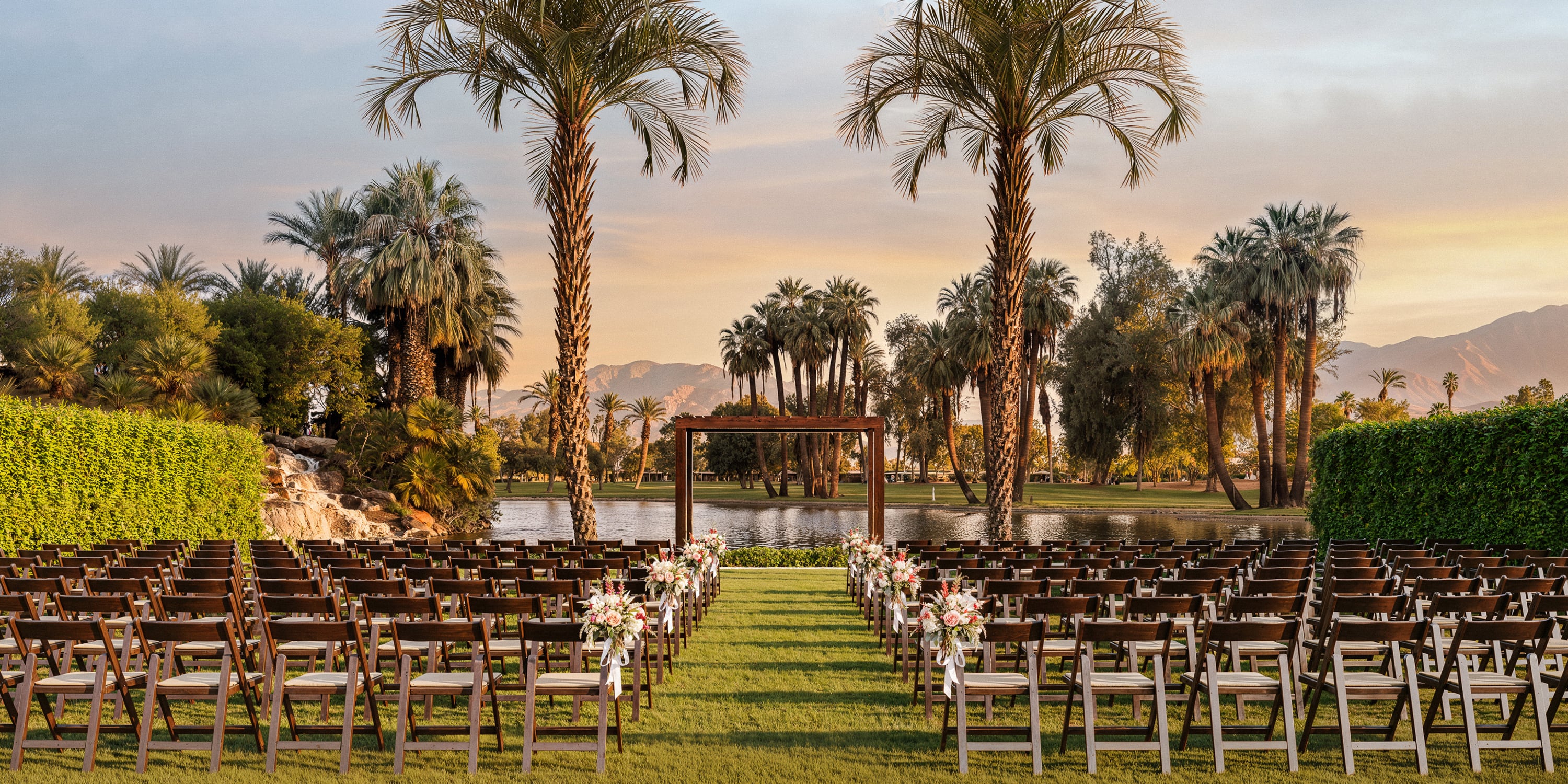 Love in the desert: Bermuda Dunes by Wedgewood Weddings