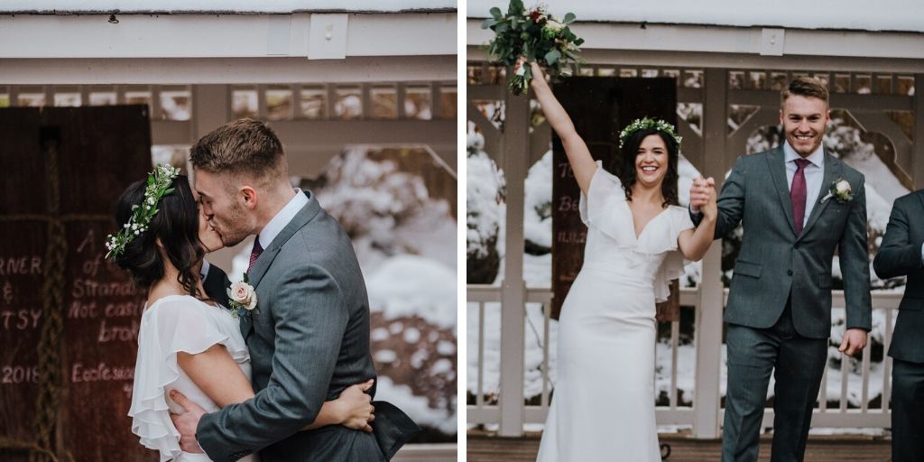 Real Wedding: Winter Wonderland at Tapestry House