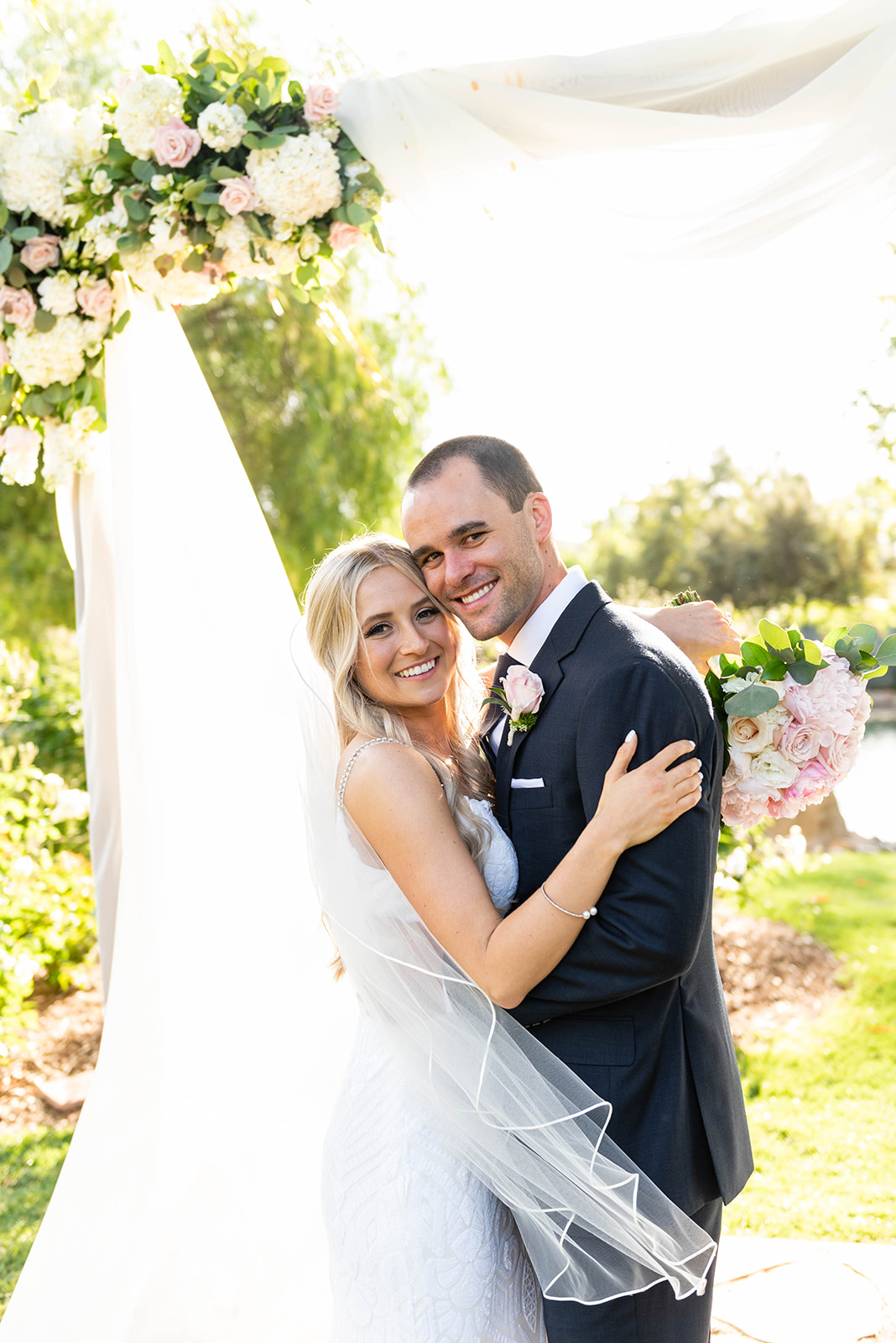 bridal portrait at Galway Downs