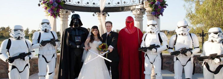 May the 4th: Star Wars Wedding Inspiration