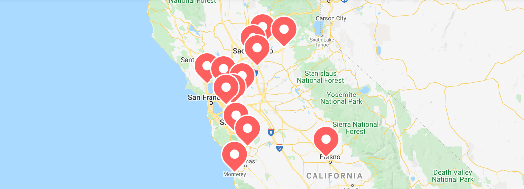 Wedgewood Weddings Bay Area, CA Venues