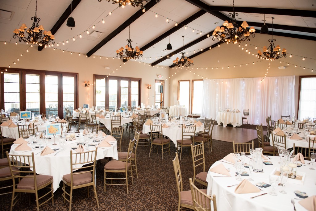 Orange County San Clemente wedding venue reception space