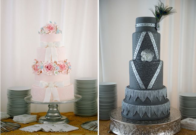 gorgeous decorated wedding cakes