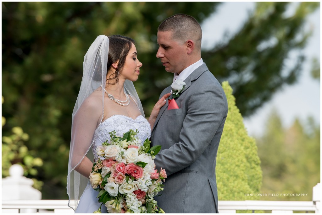gorgeous Wedgewood Weddings Sequoia Mansion bride and groom